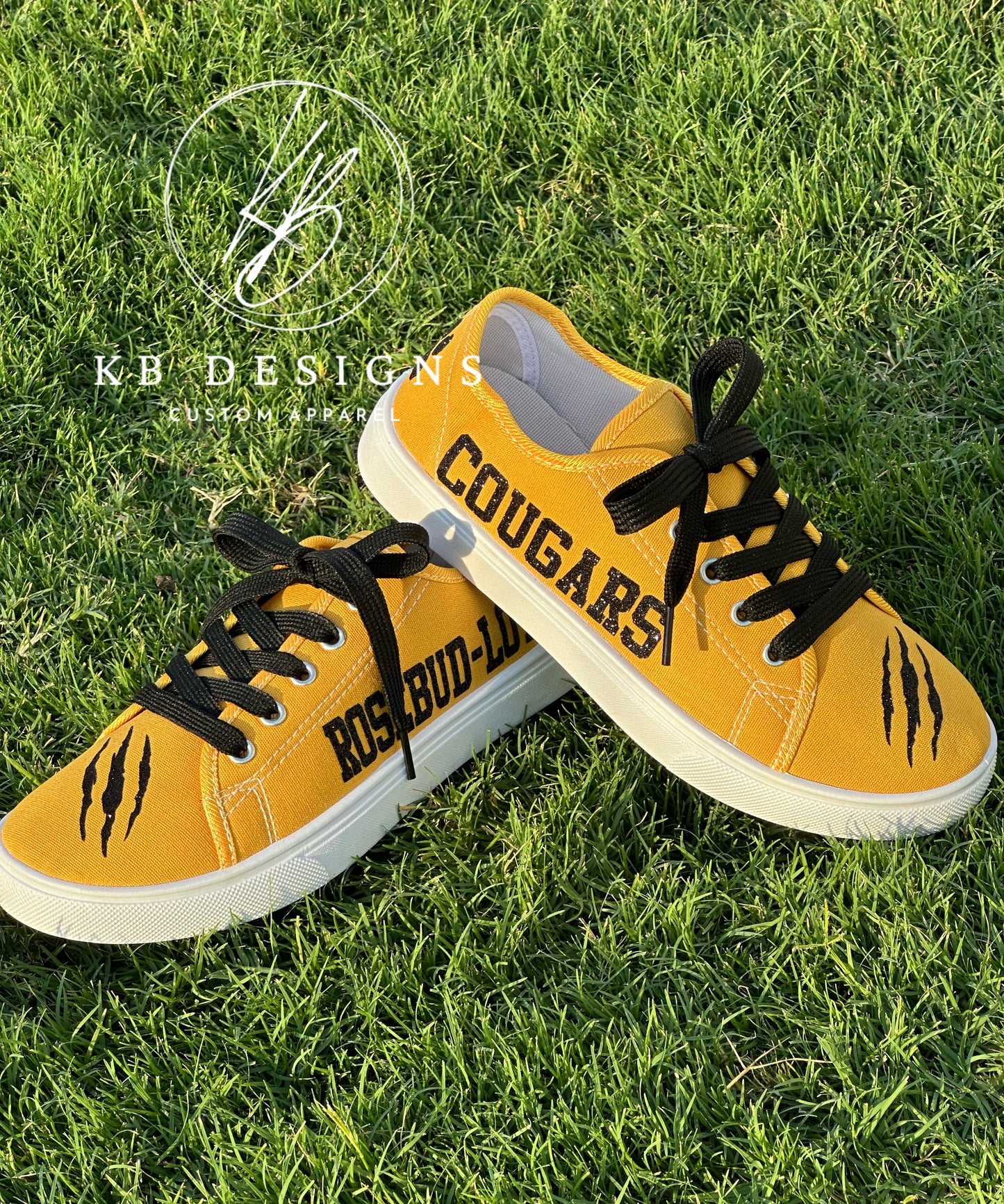 Custom Glitter Spirit Shoes