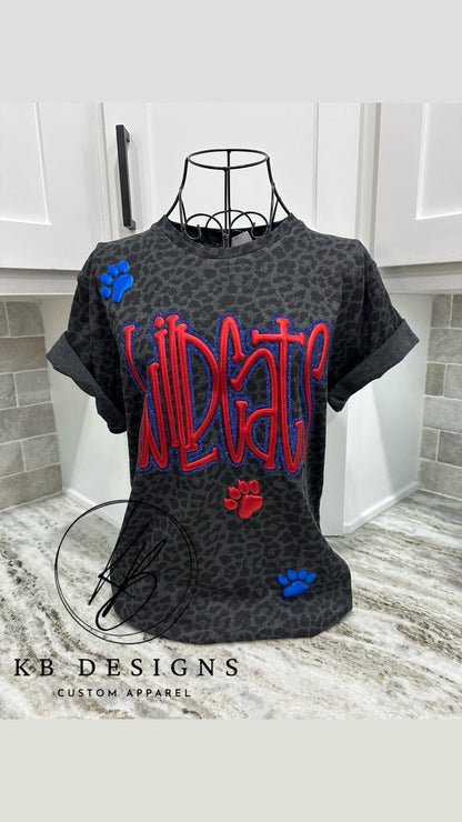 Pirates Doodle Glitter & Puff Tee