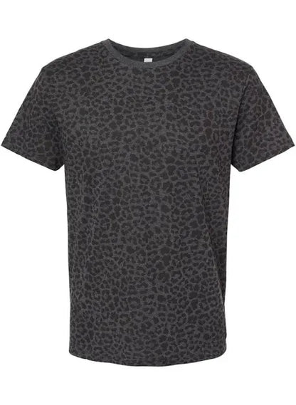 Leopard Monogram puff Tee