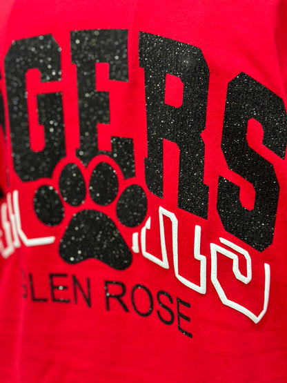 Tigers Stacked all Mascots Apparel