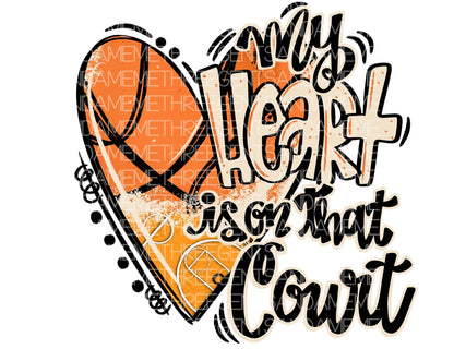 My heart is on that field, Court,Track ect. Tee