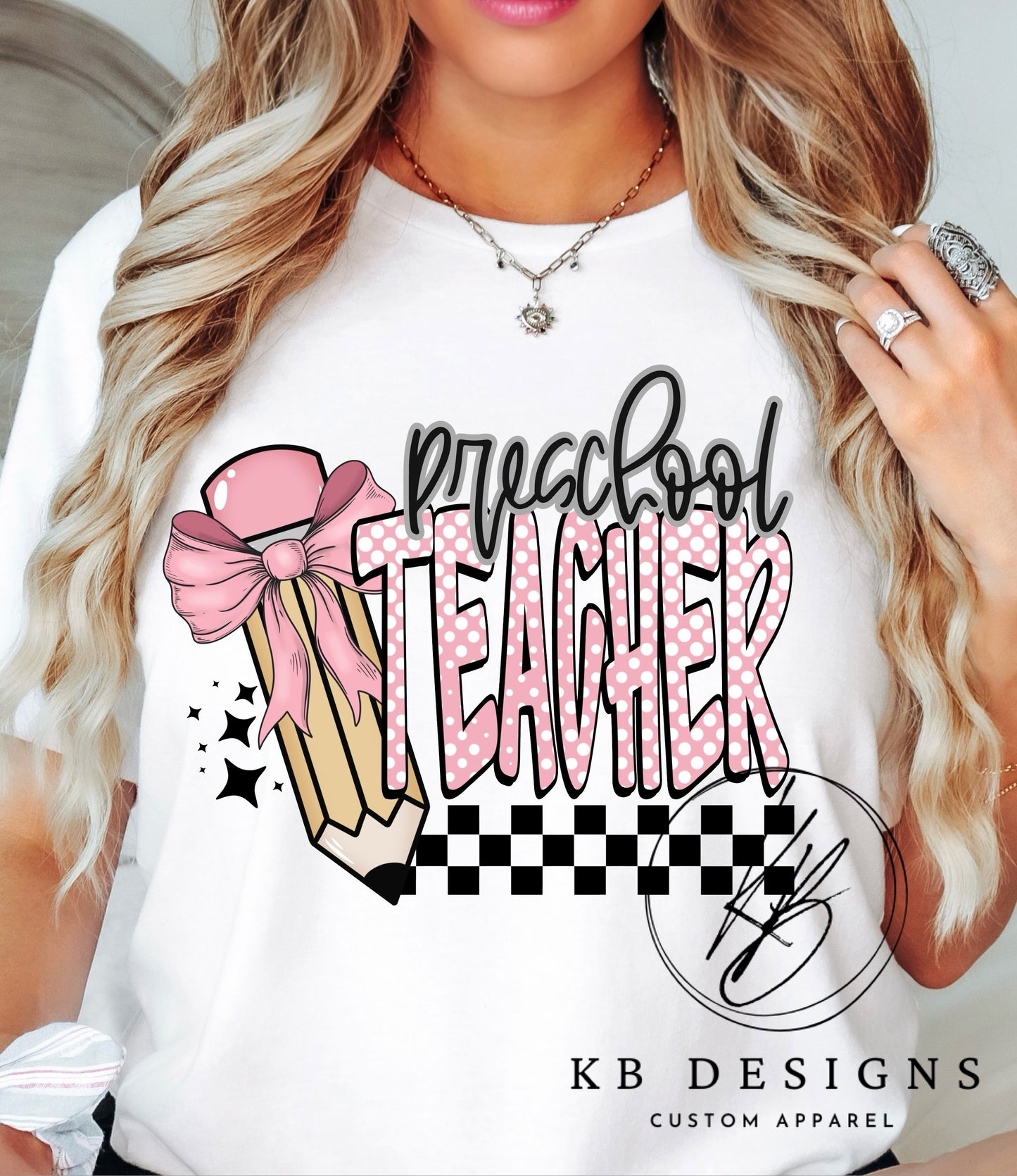 Pencil Teacher Tee