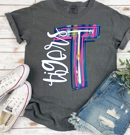 Custom Paint Stroke Spirit tee