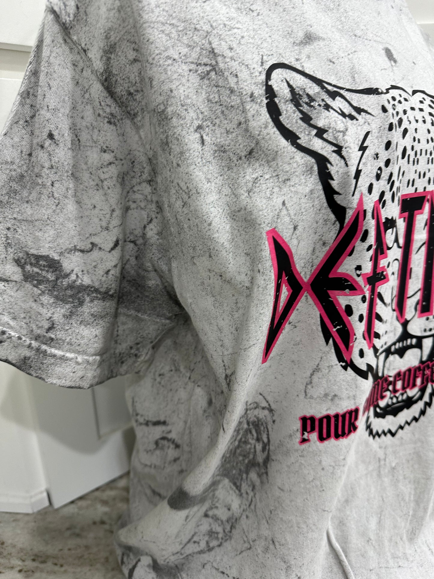 DEF TIRED pour some coffee on me