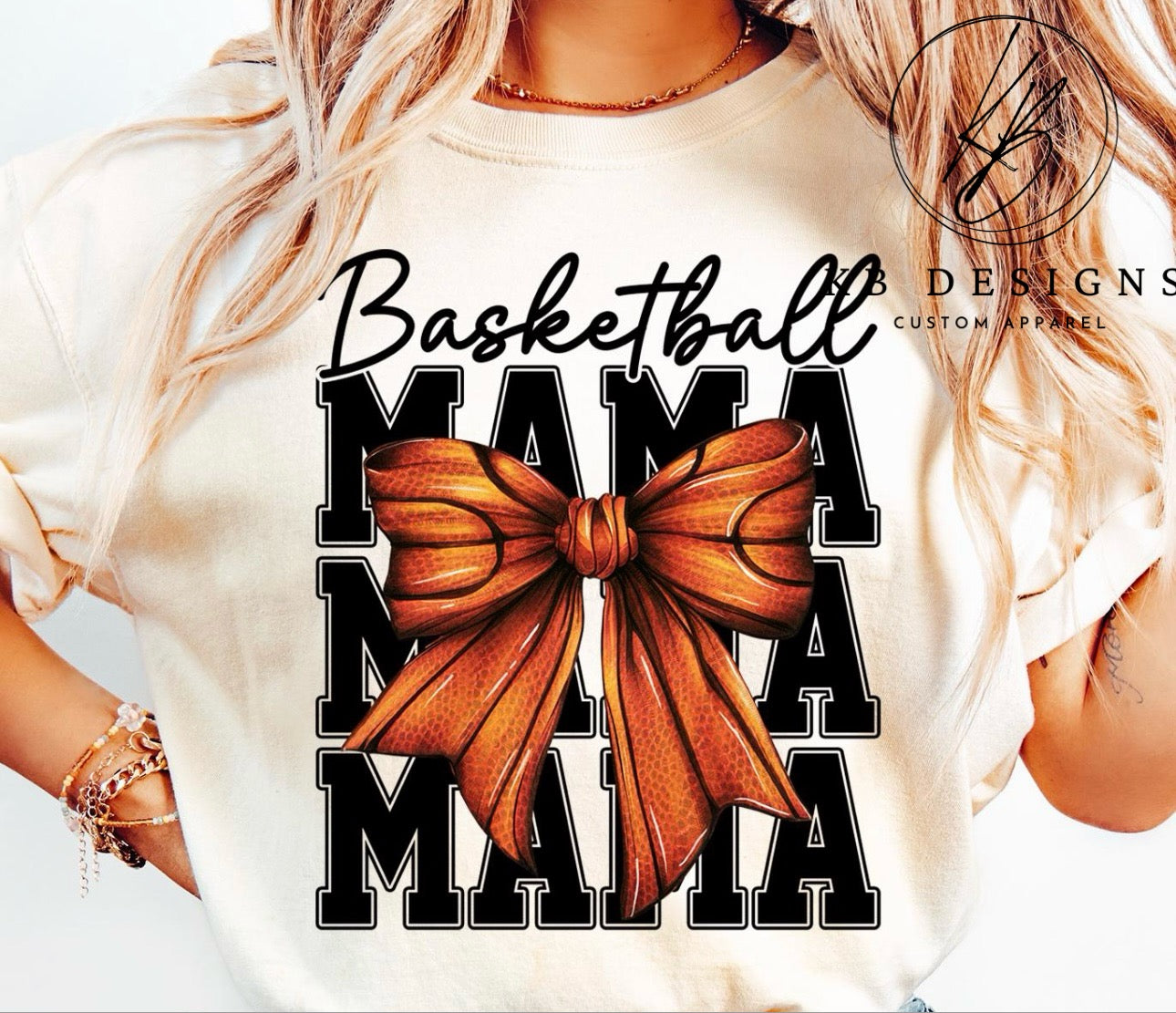 Basketball MAMA Bow