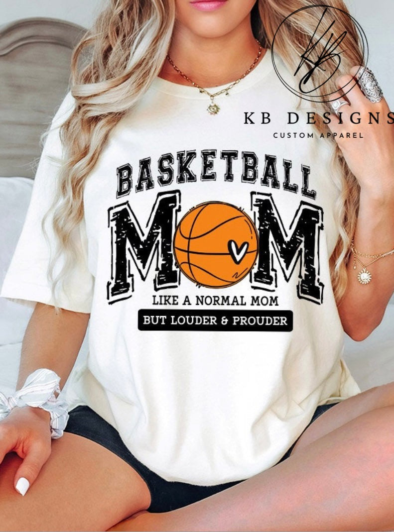 Basketball MAMA Loud & Proud Tee