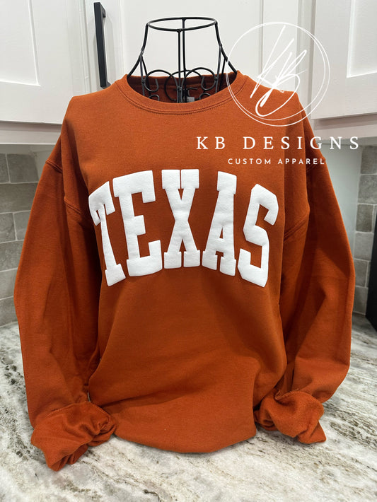 Texas Puff Sweatshirt