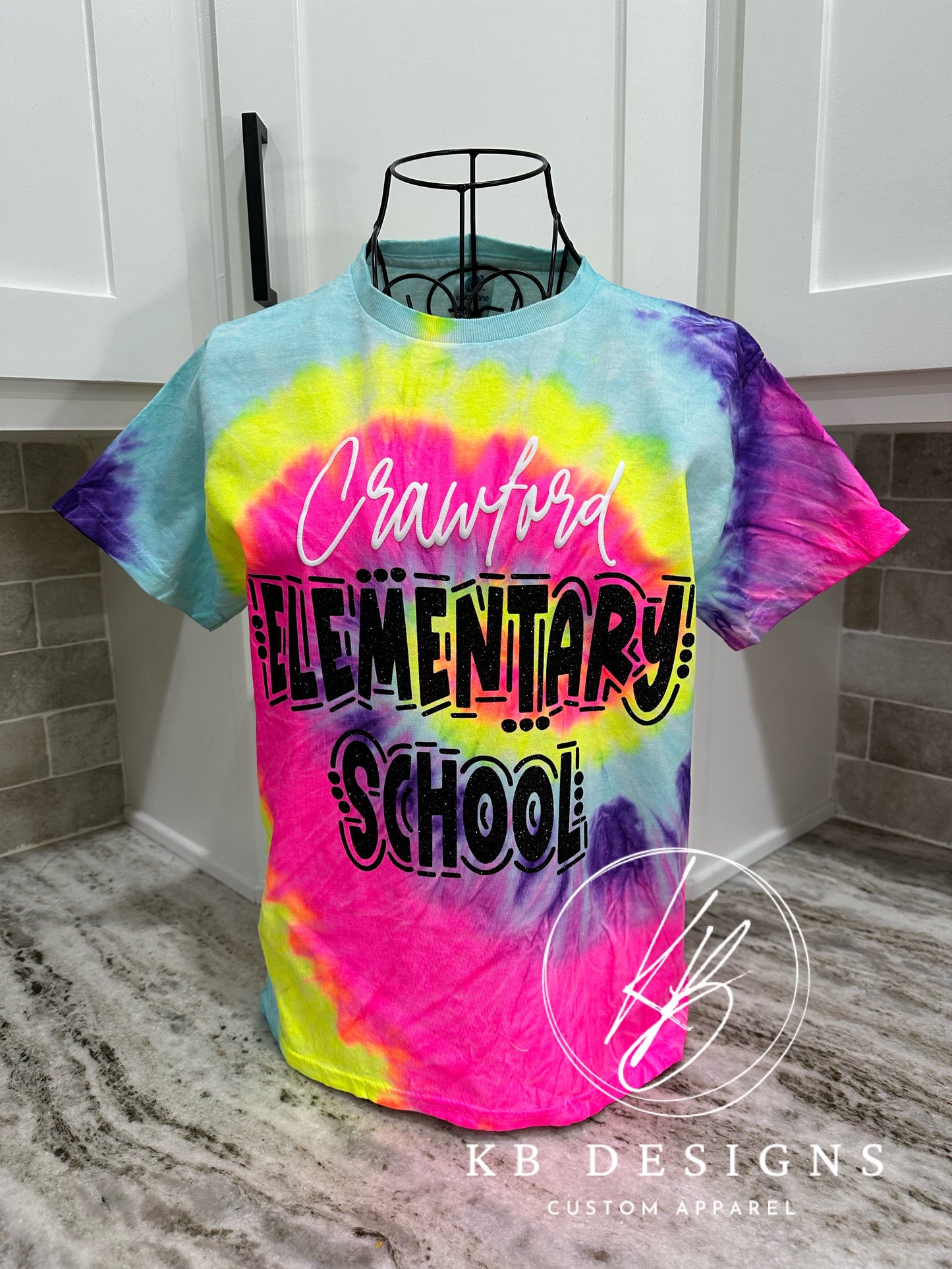 Elementary School Glitter & Puff Tees