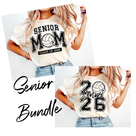 2026 Senior & Senior Mom Volleyball Bundle