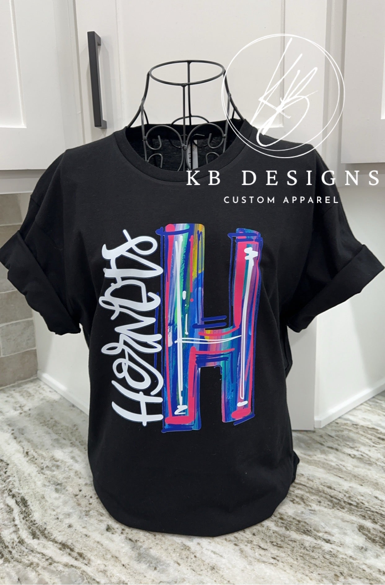 Custom Paint Stroke Spirit tee