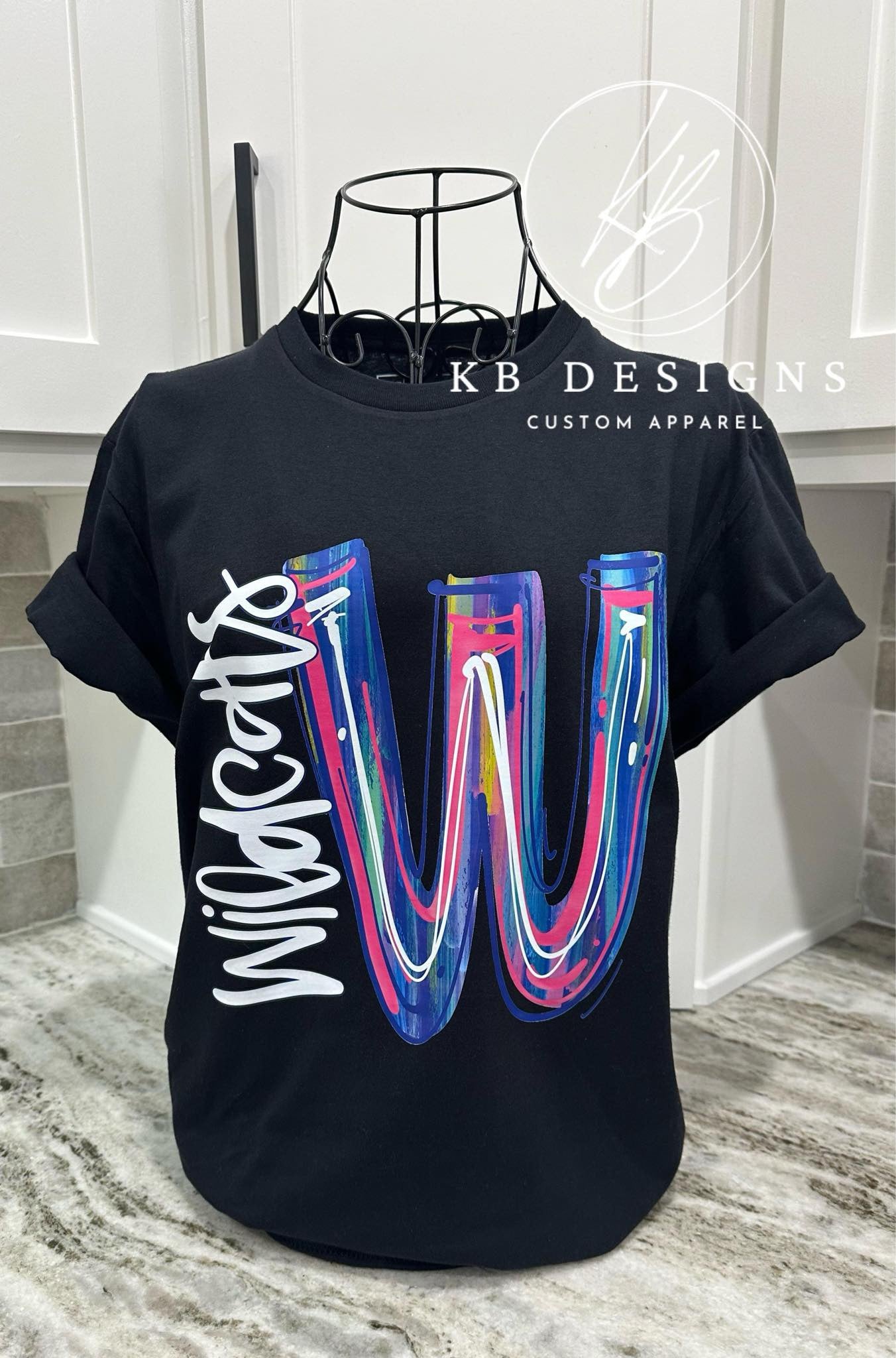 Custom Paint Stroke Spirit tee