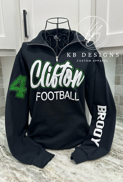 Custom Football/Cheer/Soccer/Volleyball Apparel