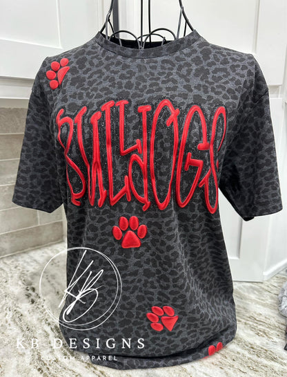 Pirates Doodle Glitter & Puff Tee