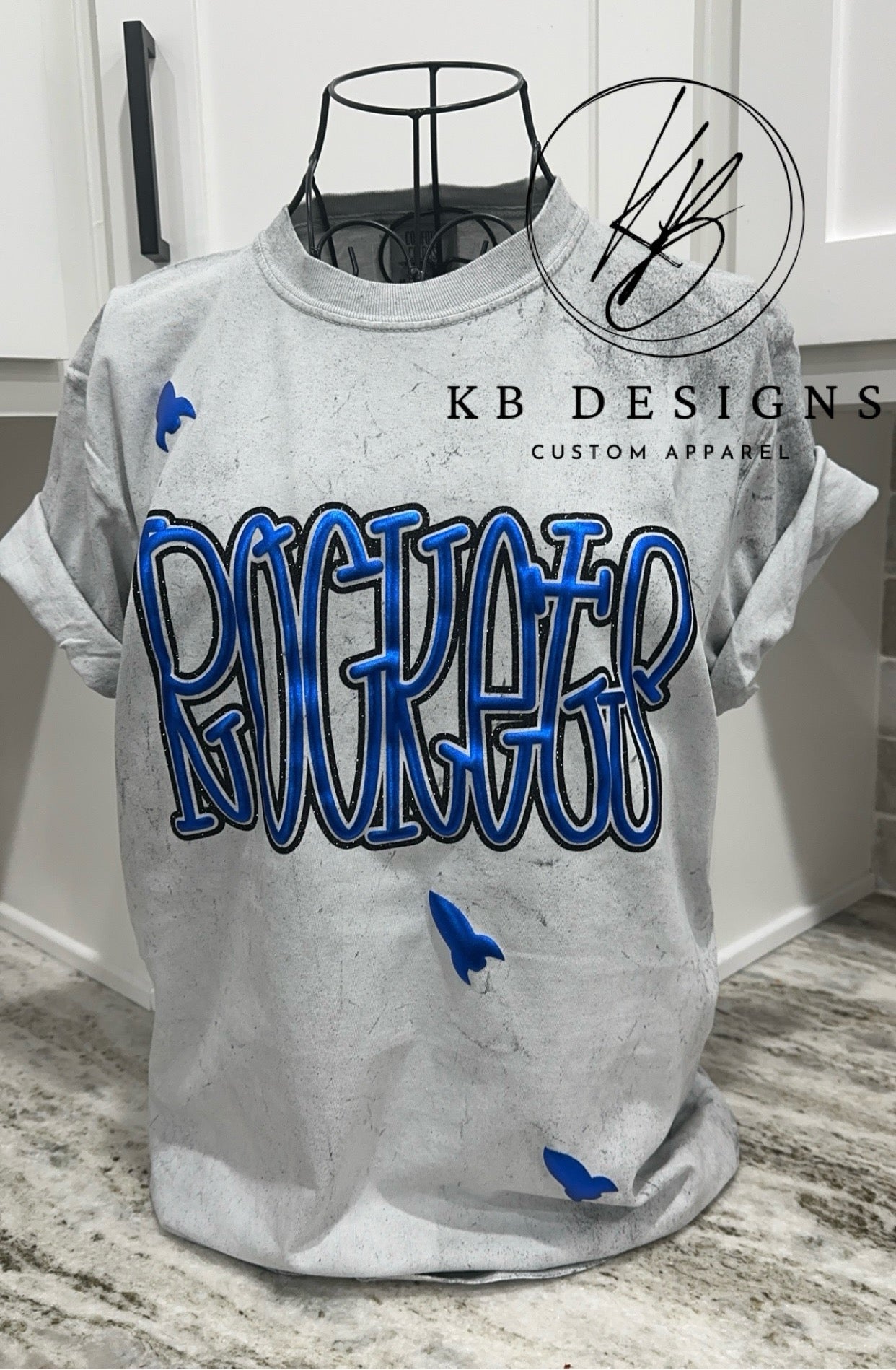 Pirates Doodle Glitter & Puff Tee