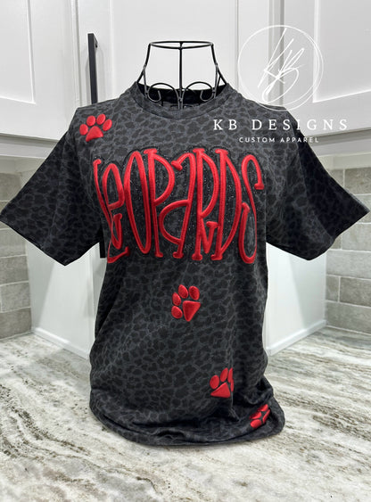 Pirates Doodle Glitter & Puff Tee