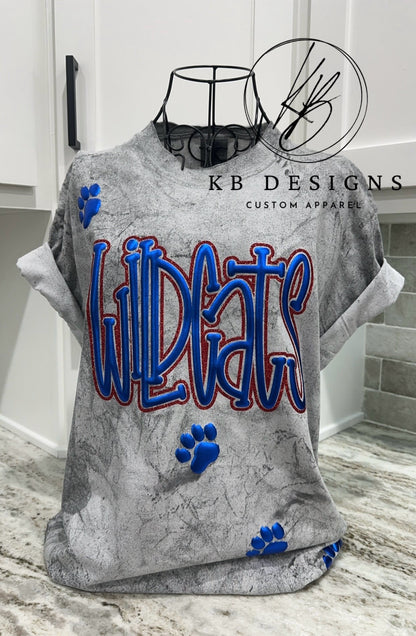 Pirates Doodle Glitter & Puff Tee