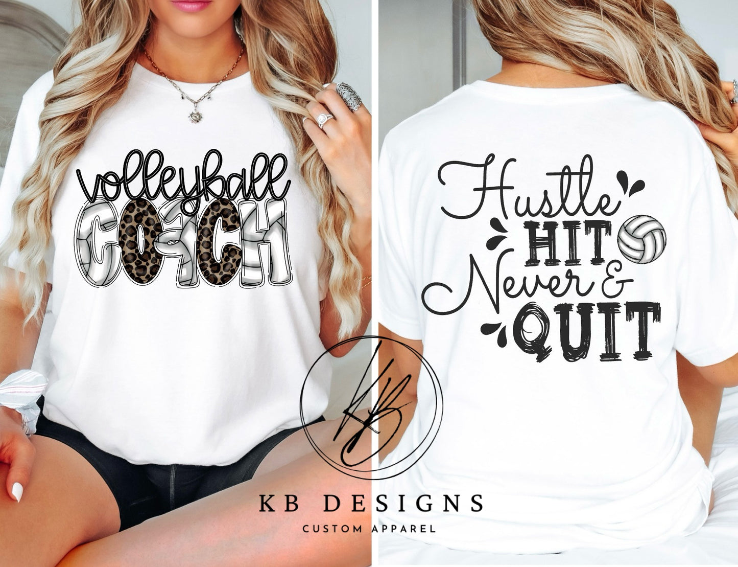 Volleyball Coach…. Hustle HIT Never QUIT