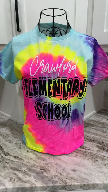Elementary School Glitter & Puff Tees