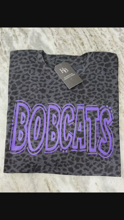 Leopard Custom Mascot Puff Shirt