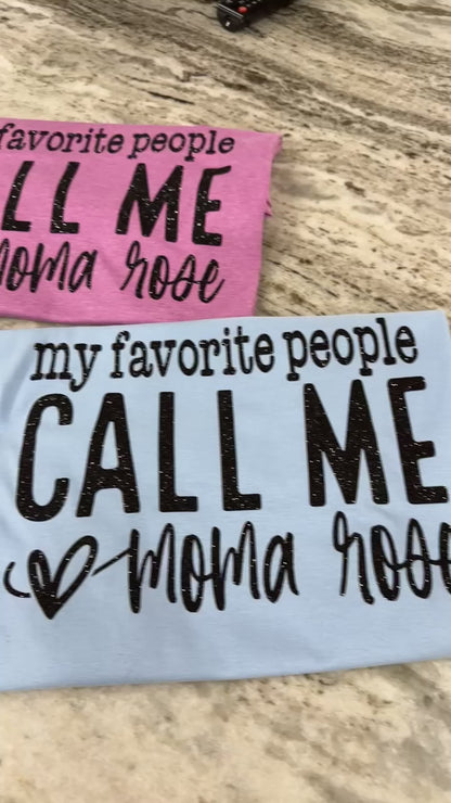 My Favorite People call me ….
