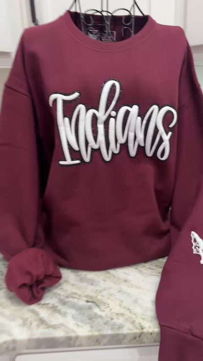 Indians W/Tribal Arrow on Speer