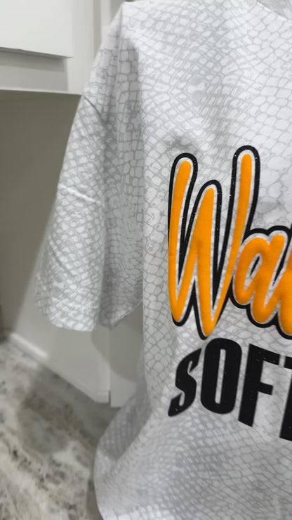 Sports Reptile glitter & puff Tee