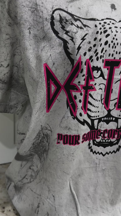 DEF TIRED pour some coffee on me