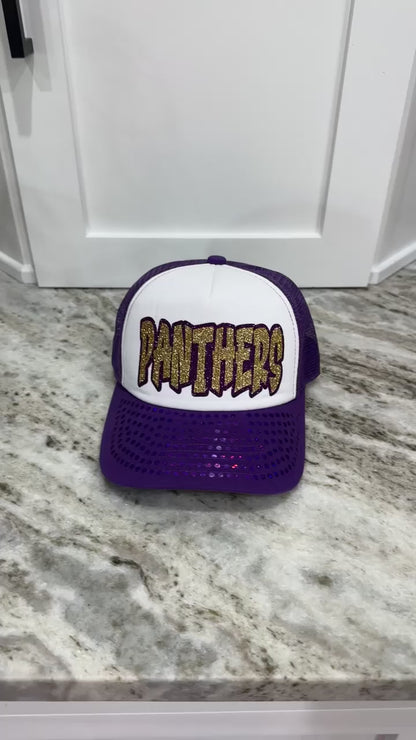 Bulldogs Glitter & Spangle Trucker Hat
