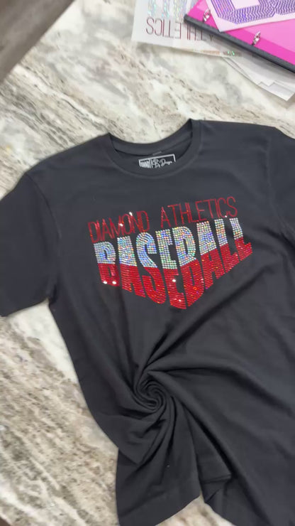 Diamond Athletics Baseball Spangle Tee