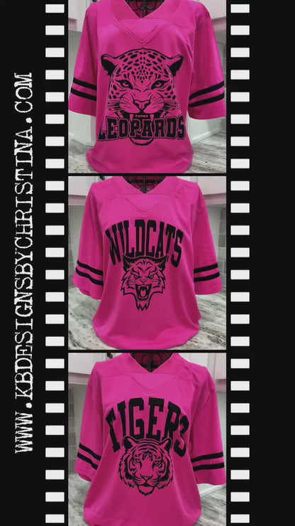 Cougars Pinkout Glitter Jersey