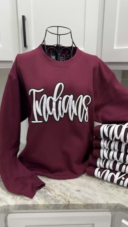 Indians W/Tribal Arrow on Speer