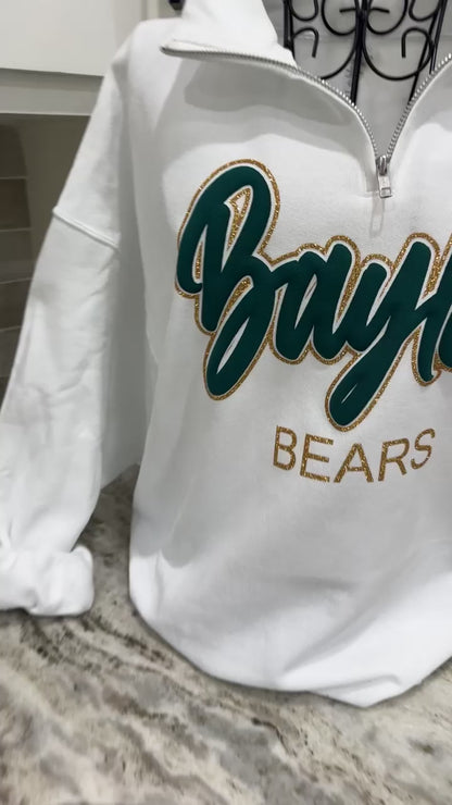 Baylor Bears Glitter & Puff