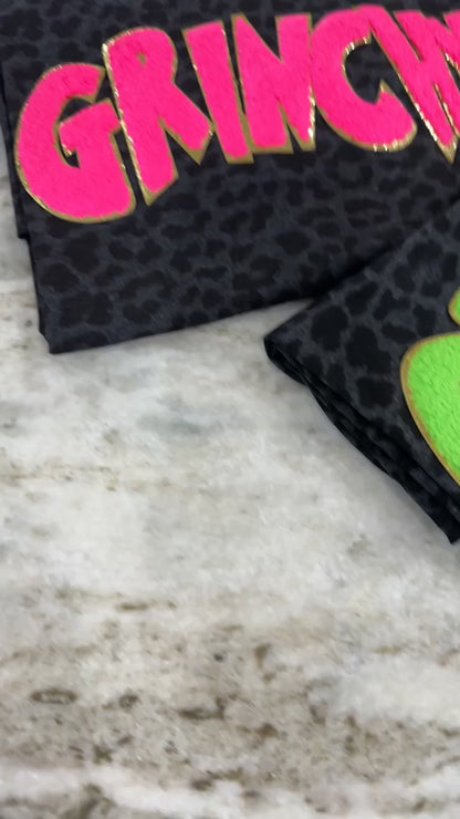 GRINCHY Leopard Tee