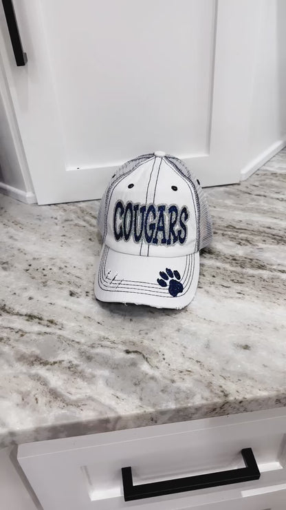 Cougars Glitter Twill Hat