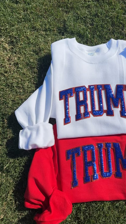 TRUMP Sequin Sweatshirt
