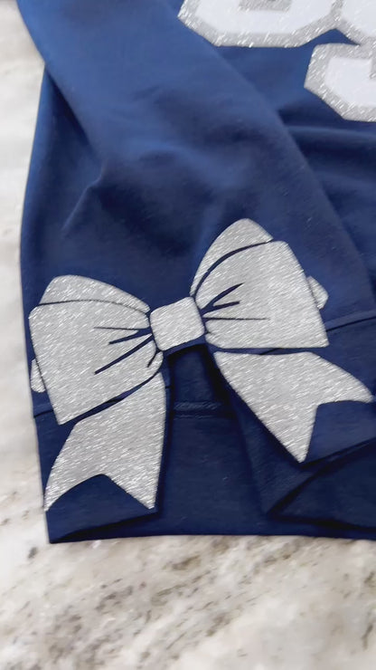 China Spring w/ Side Slit Glitter Bow